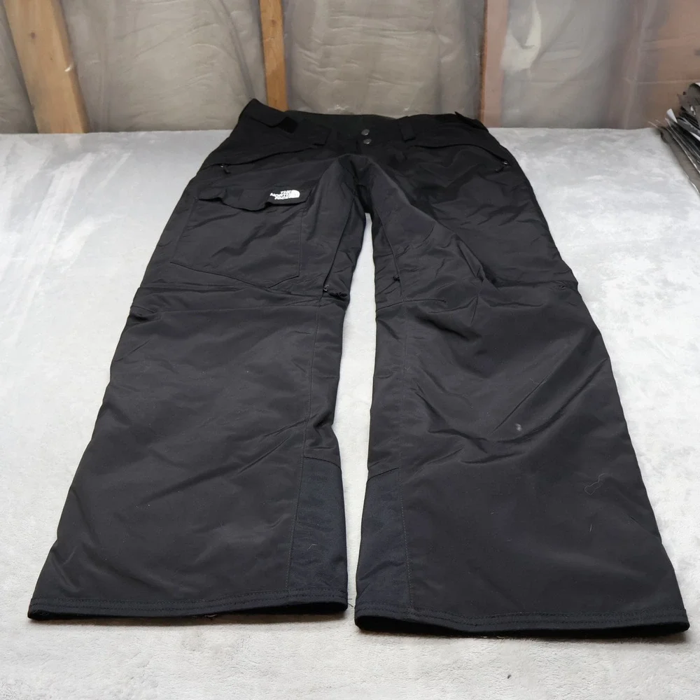 North Face Snow Pants Mens Medium Black Ski‎ Snowboard Winter Waterproof 34x31